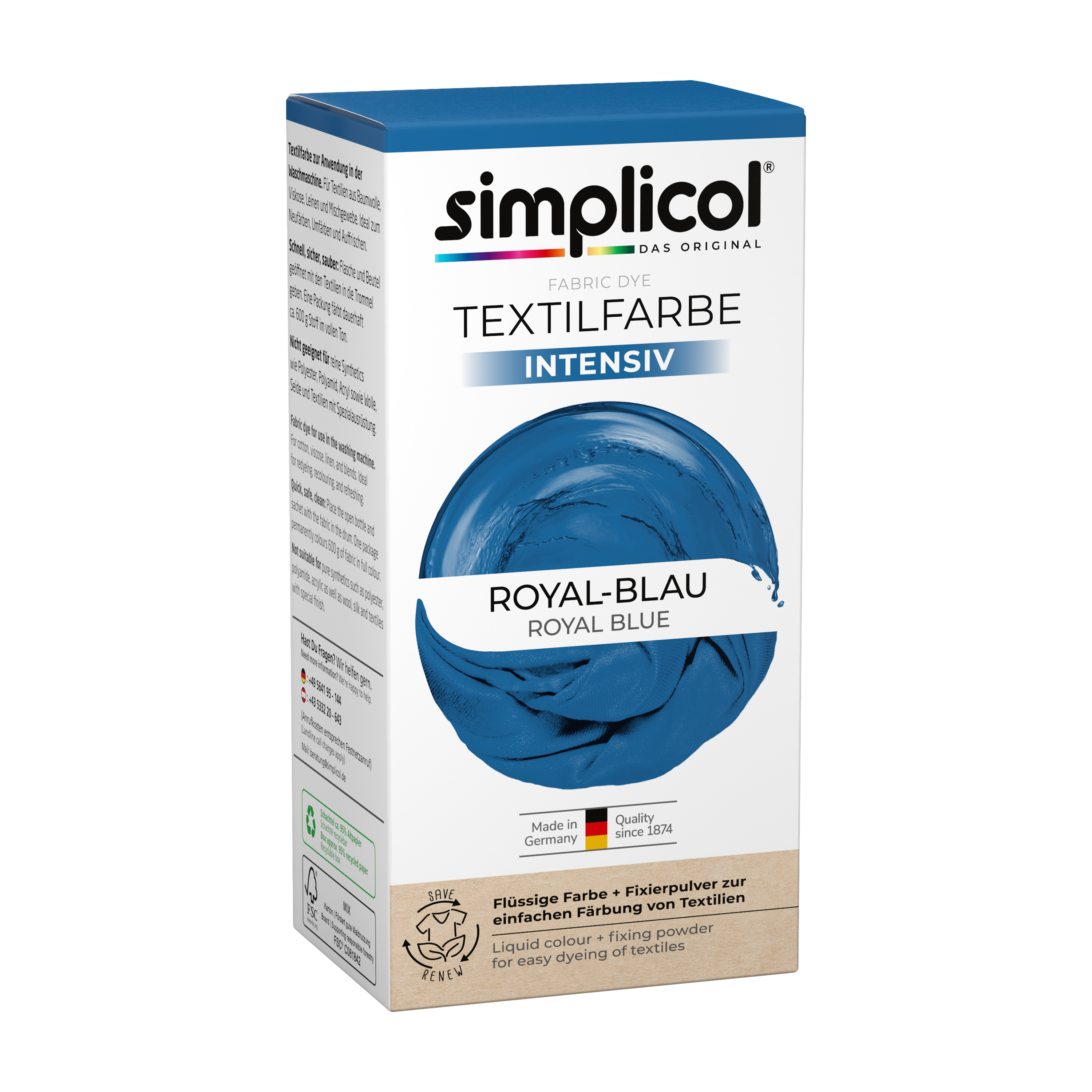 Simplicol Textilfarbe intensiv